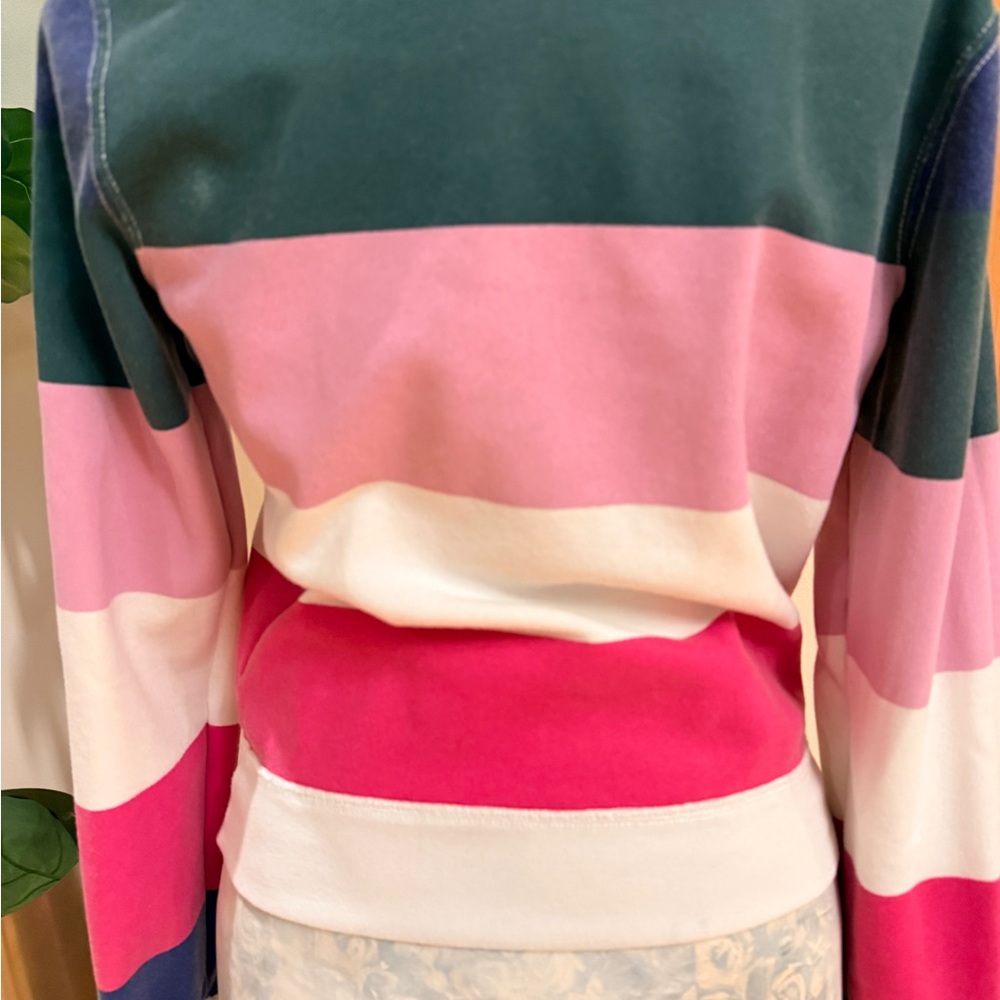 Abercrombie & Fitch Multicolor Striped Sweatshirt - Picture 5 of 6